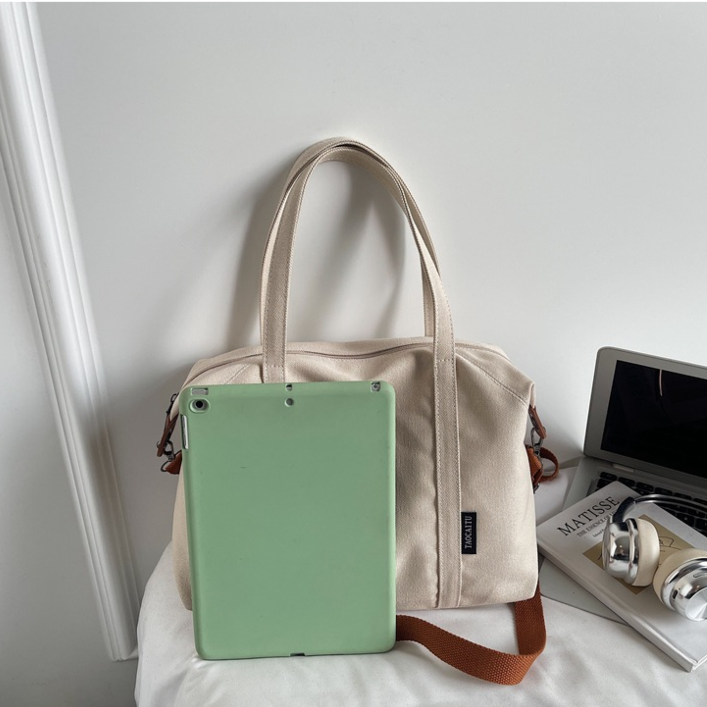 Canvas Messenger Bag