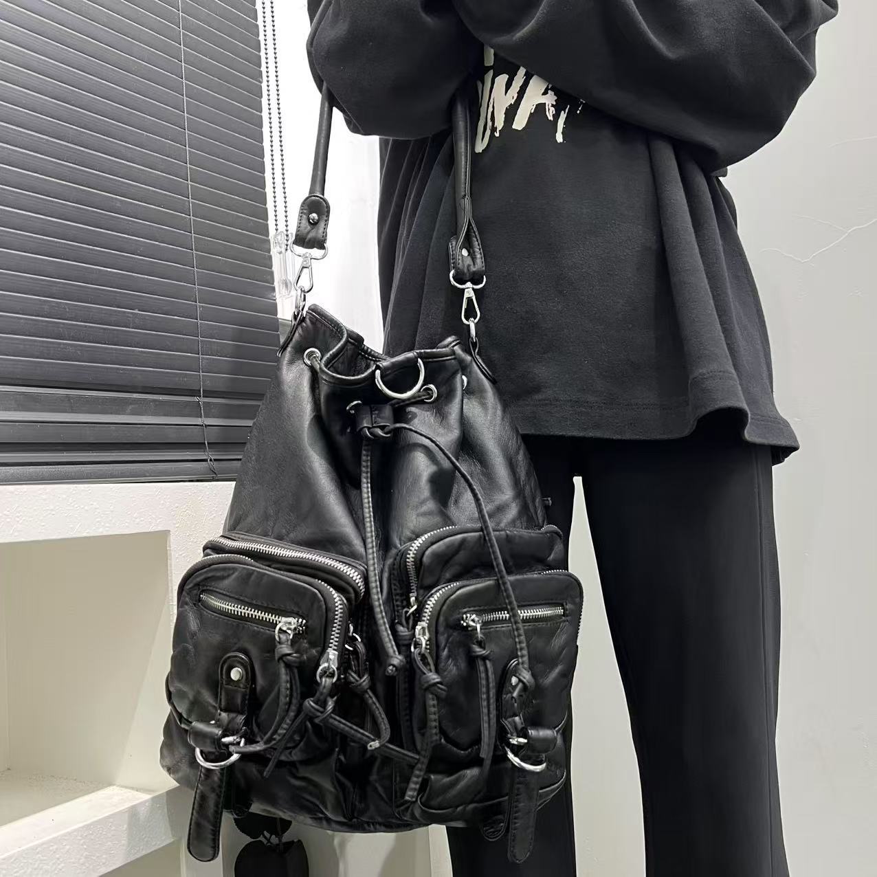 Convertible Multi Pocket Backpack