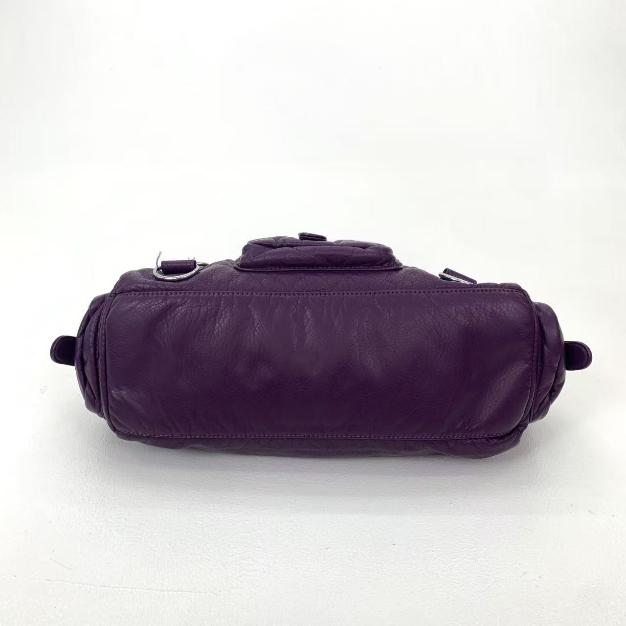 Hardware Shoulder Tote Bag