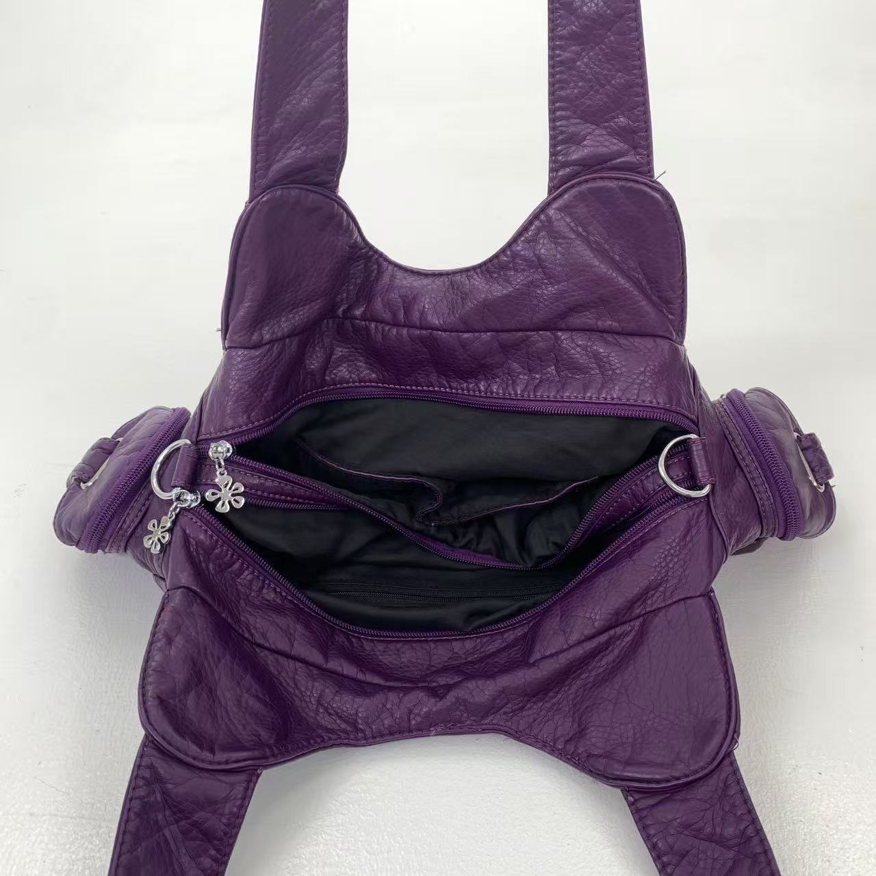 Hardware Shoulder Tote Bag