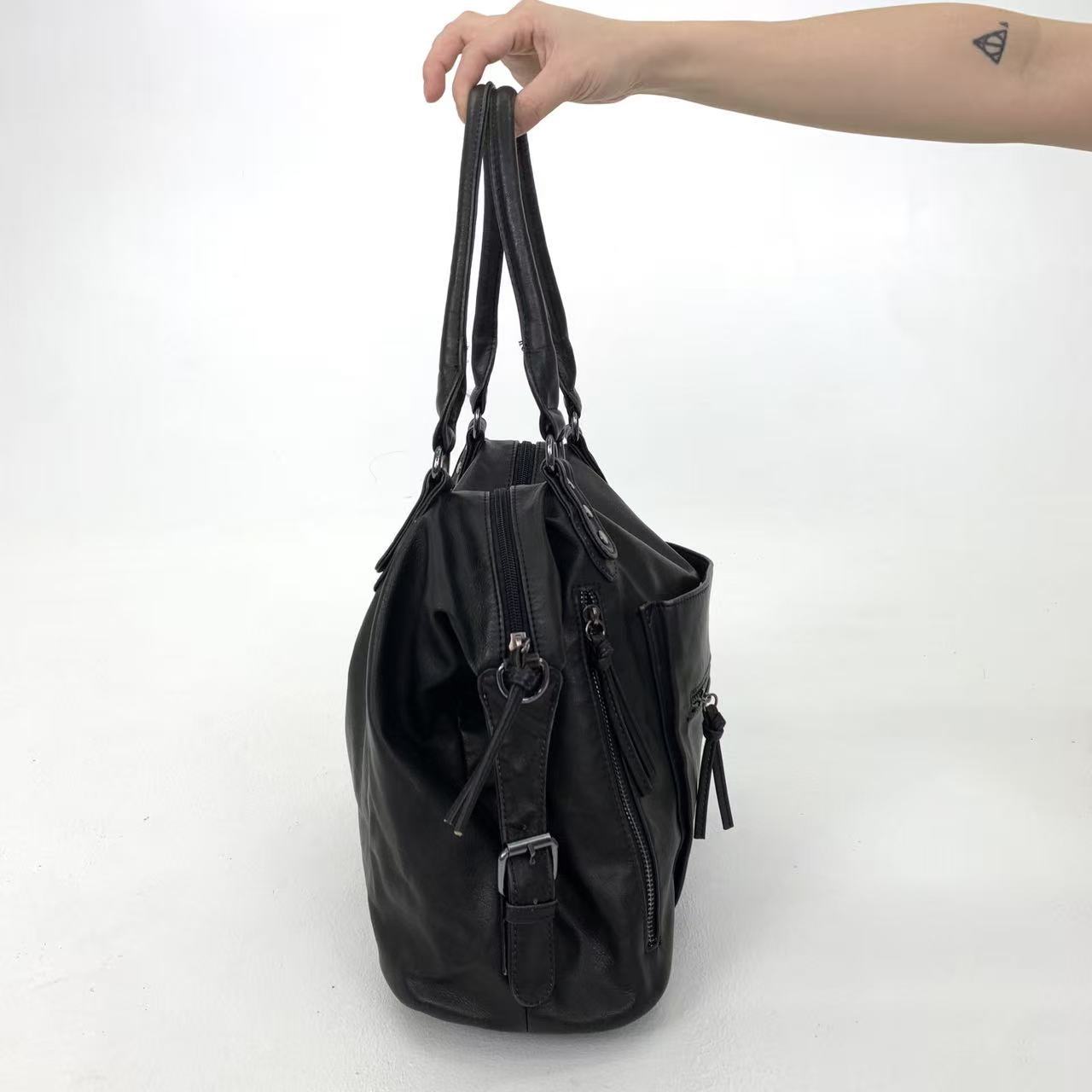 Large Washed Tote Bag