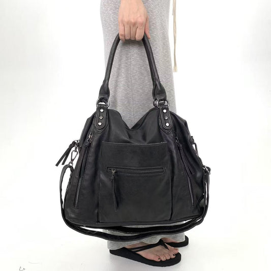 Large Washed Tote Bag