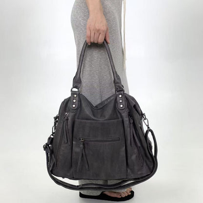 Large Washed Tote Bag