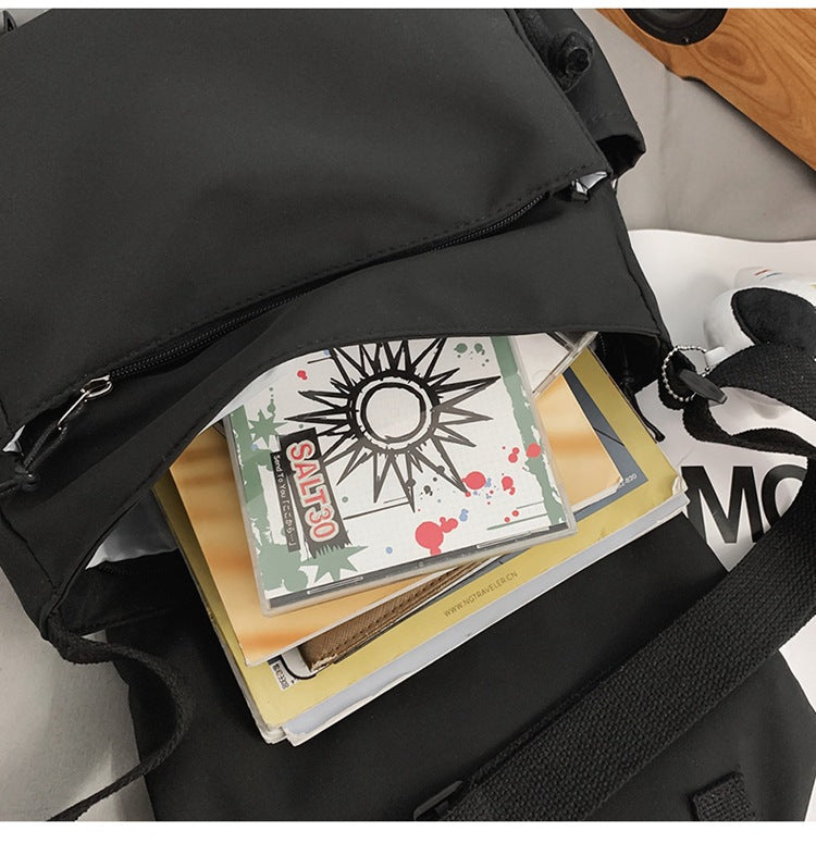 Lightweight Nylon Messenger Bag