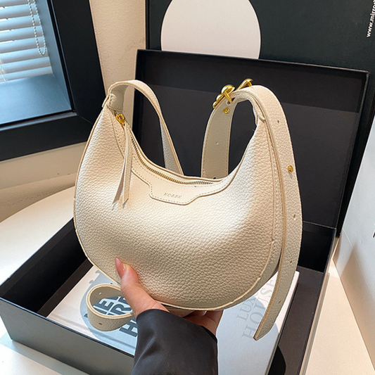 Minimalist Crescent Shoulder Bag