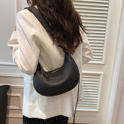 Minimalist Crescent Shoulder Bag