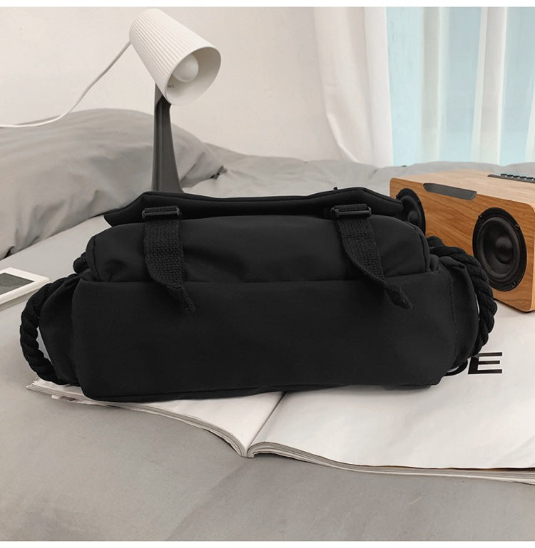 Lightweight Nylon Messenger Bag