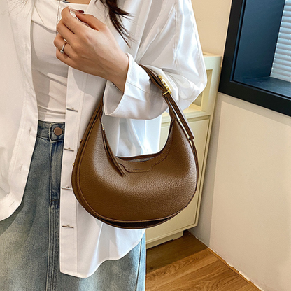 Minimalist Crescent Shoulder Bag