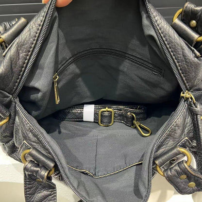 Studded Multi Pocket Tote Bag