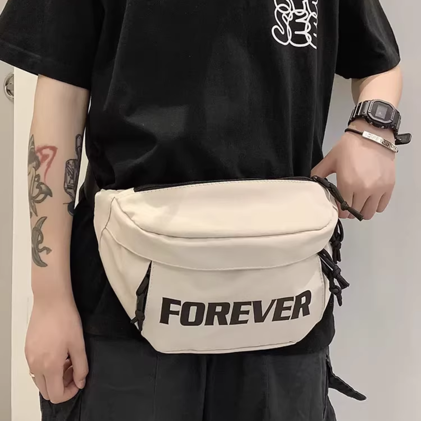 Graphic Sling Bag