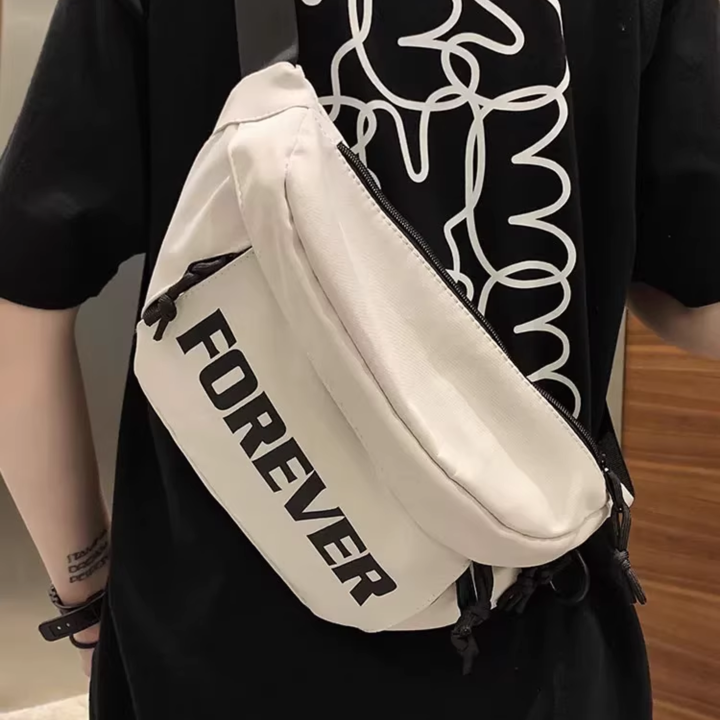 Graphic Sling Bag