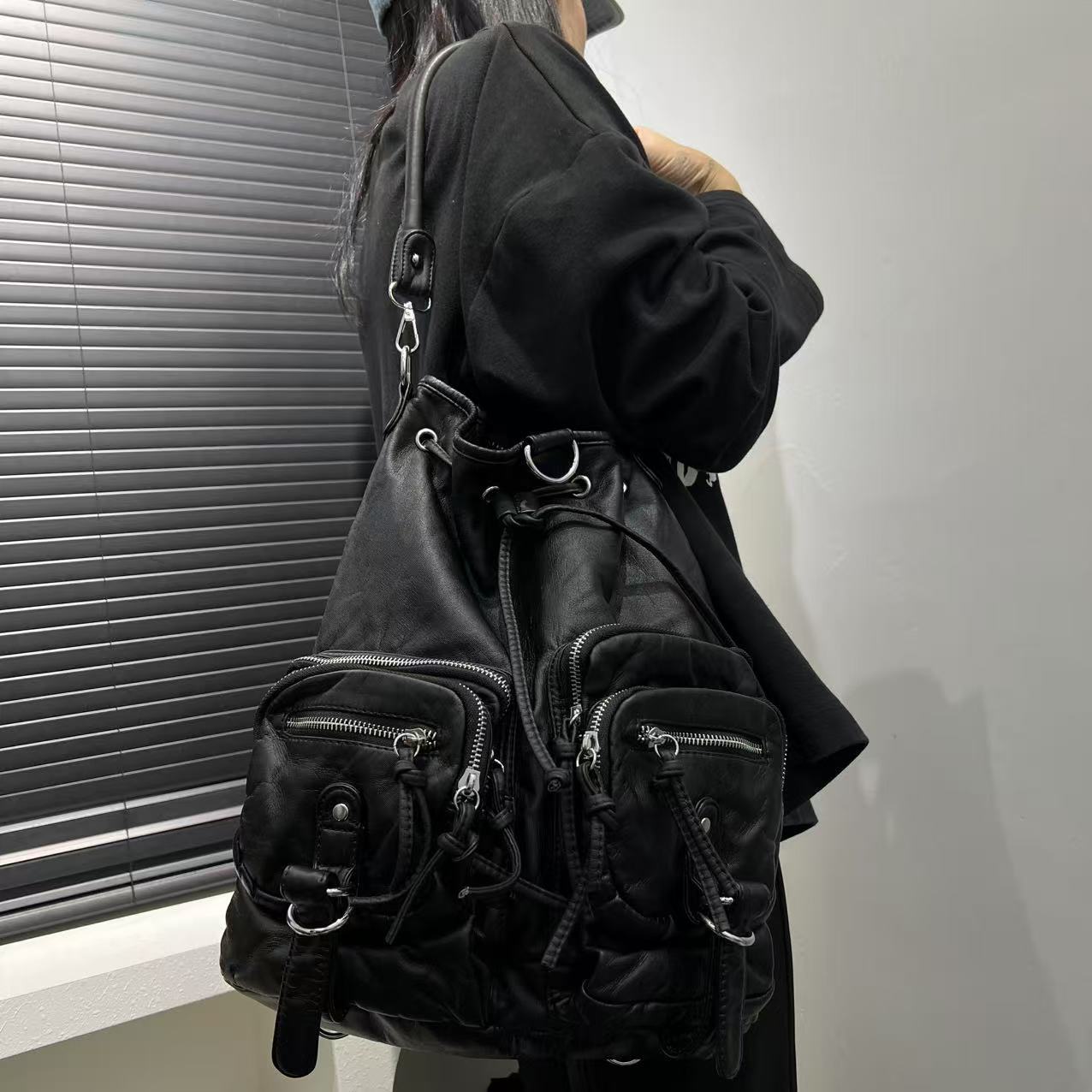 Convertible Multi Pocket Backpack