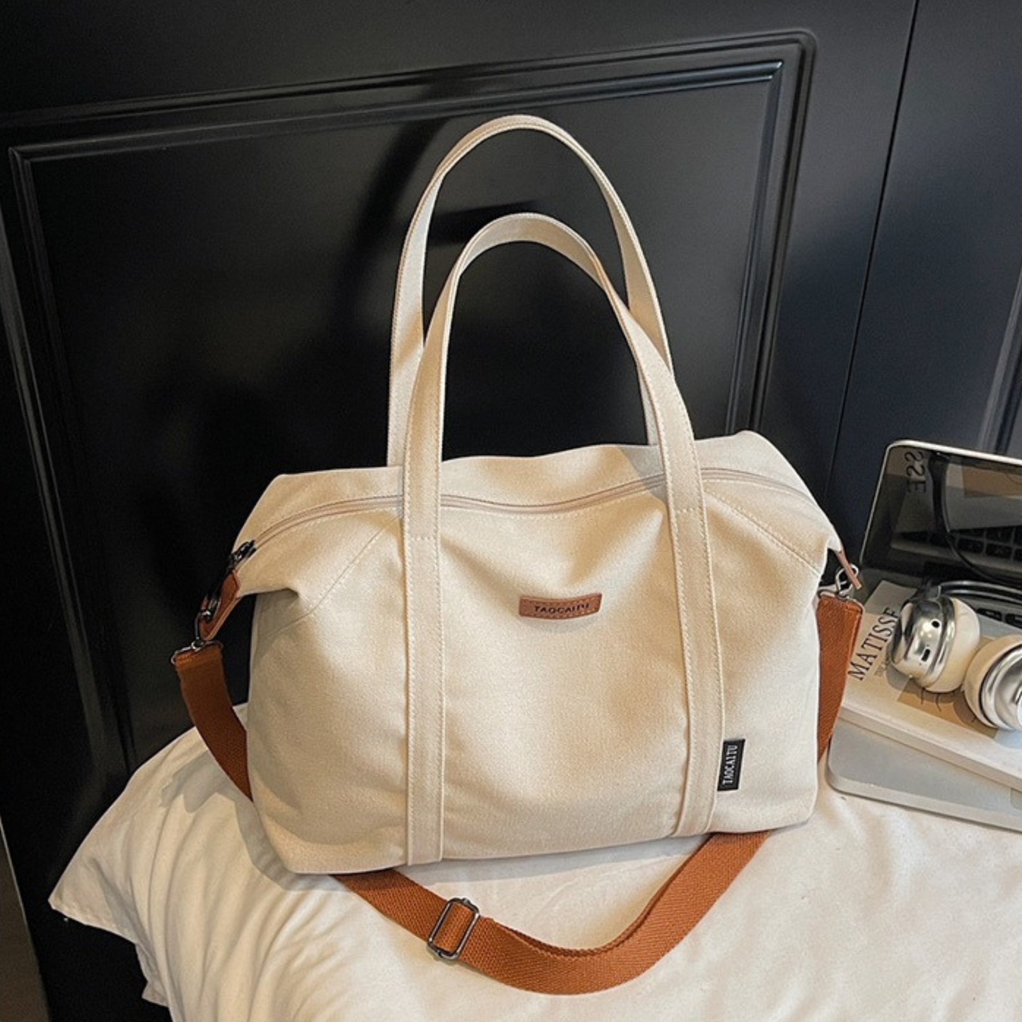 Canvas Messenger Bag