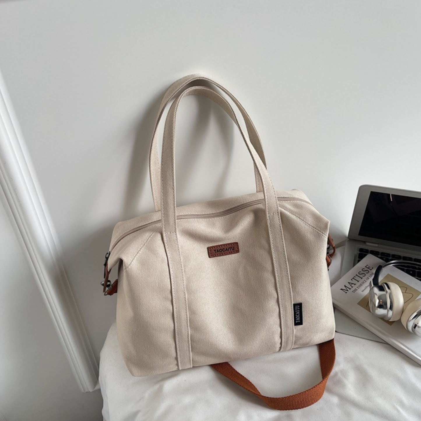 Canvas Messenger Bag