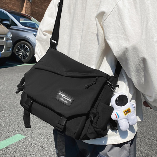 Lightweight Nylon Messenger Bag